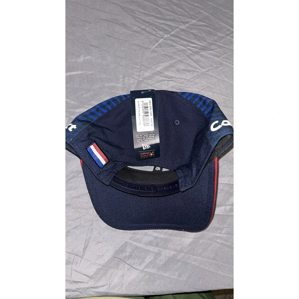 New Era Oracle Red Bull F1 Racing Max Verstappen 1 Navy 9FIFTY Snapback Hat M/L